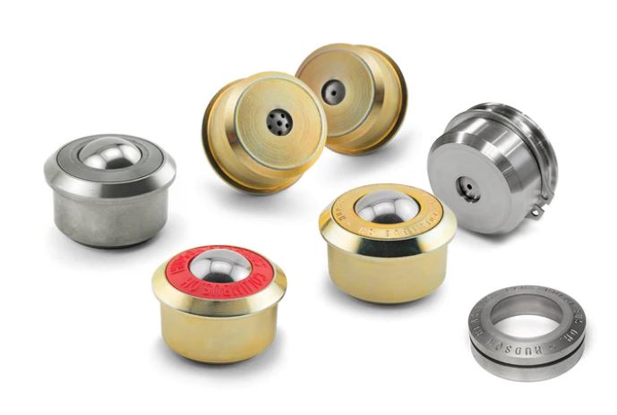 FKG 3/4 Inch Roller Ball Transfer Bearings - Set Of 8 For Smooth Material Handling